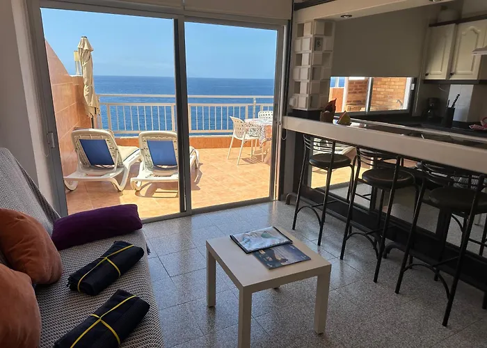 Con Vistas A La Gomera Y La Palma Hébergement de vacances *